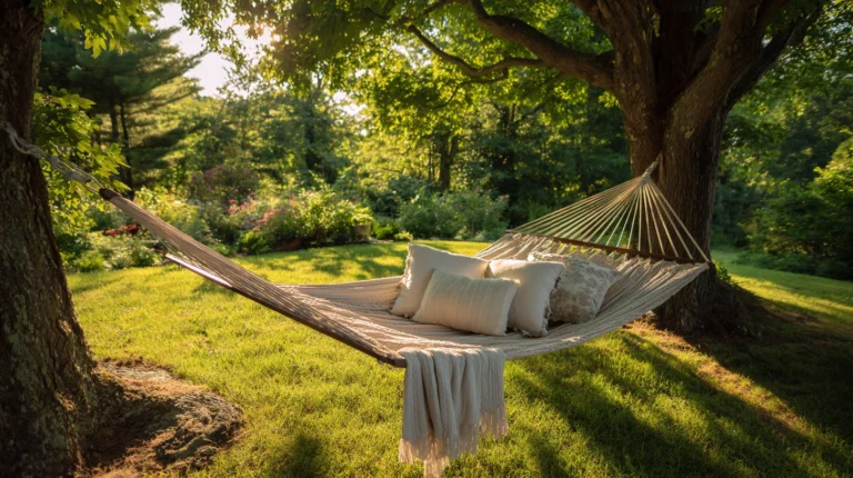14 Summer Hammock Ideas for Relaxing Outdoor Spaces