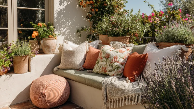 15 Fresh Spring Outdoor Pillow and Cushion Ideas