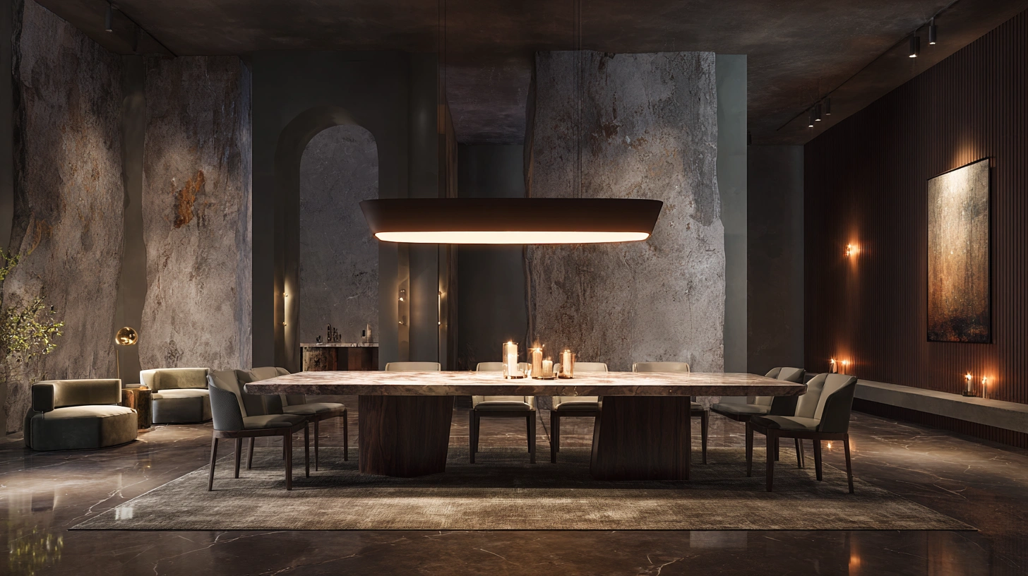 zainy A modern luxury dining room feature scene showing a per 84e4ae4f 6a61 4bf2 807b ebd87579e9da 0
