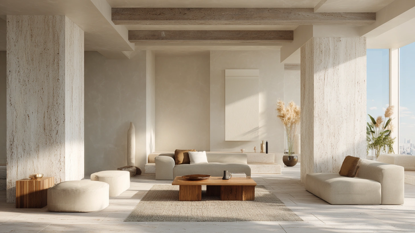 zainy A refined modern interior scene representing minimal lu ca6210f8 d786 4426 abf5 d8e327420647 0