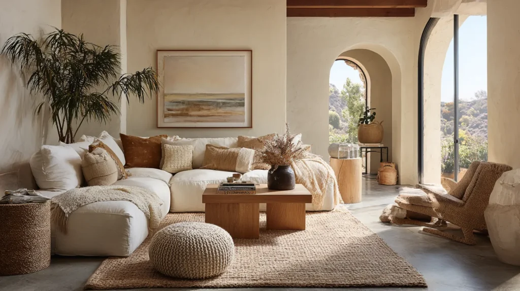 zainy A warm sunlit room layered in soft earth tones with ter 220efd3b 4d47 44e2 a398 8f3a6eda78c0 3