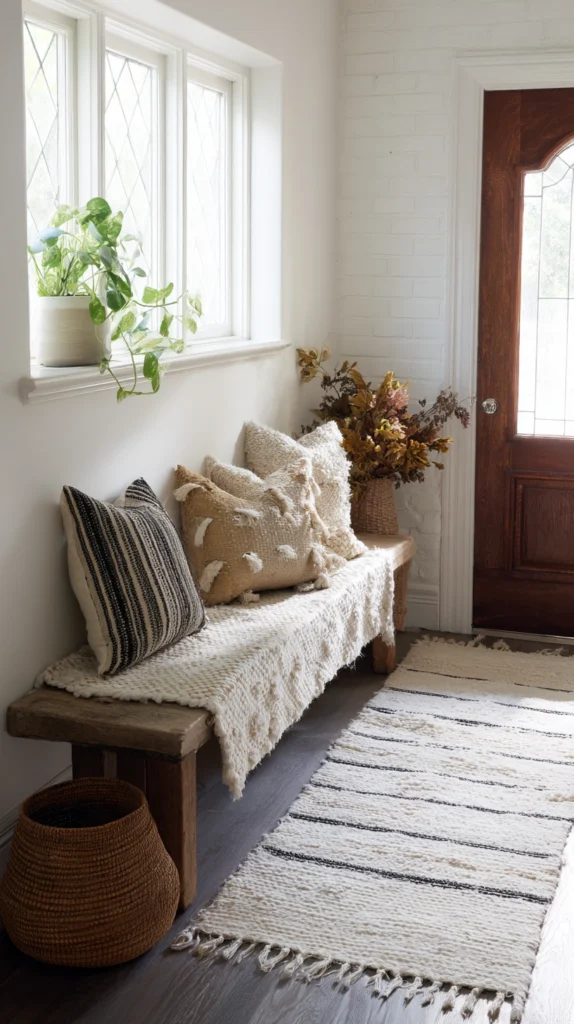 15 Summer Entryway Ideas That Keep Your Home Fresh and Organized 16 fd 14