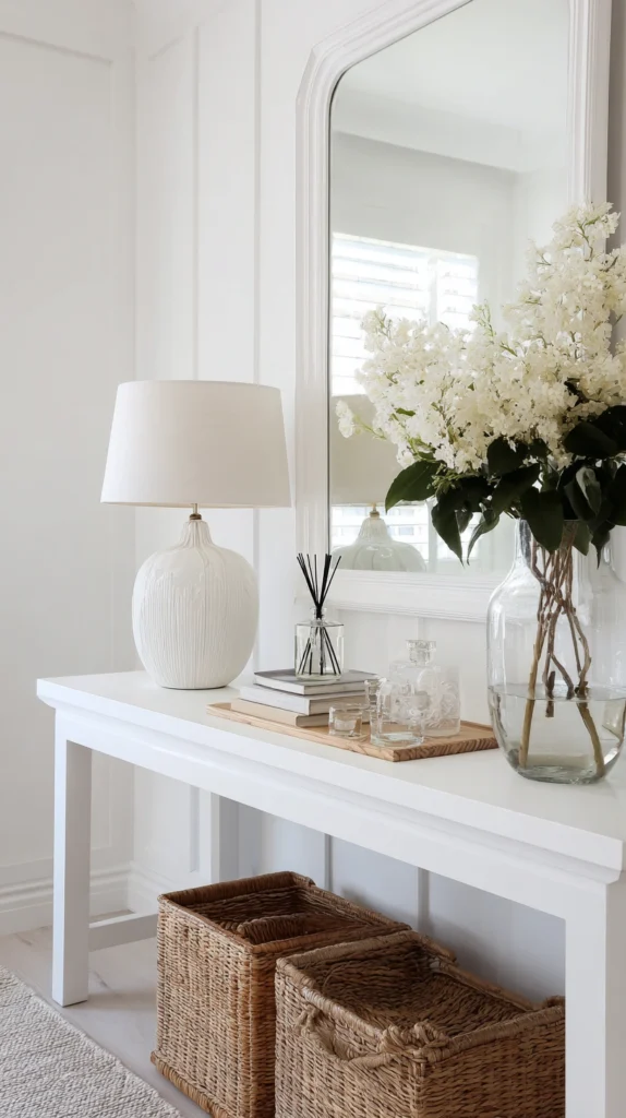 15 Summer Entryway Ideas That Keep Your Home Fresh and Organized 10 fd 8 1
