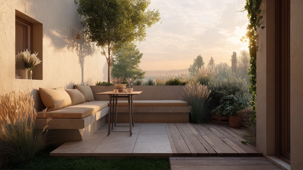 zainy A cinematic modern small patio designed as a fully opti 12b44f82 fddb 467b 9069 1bd11816e6b7 3