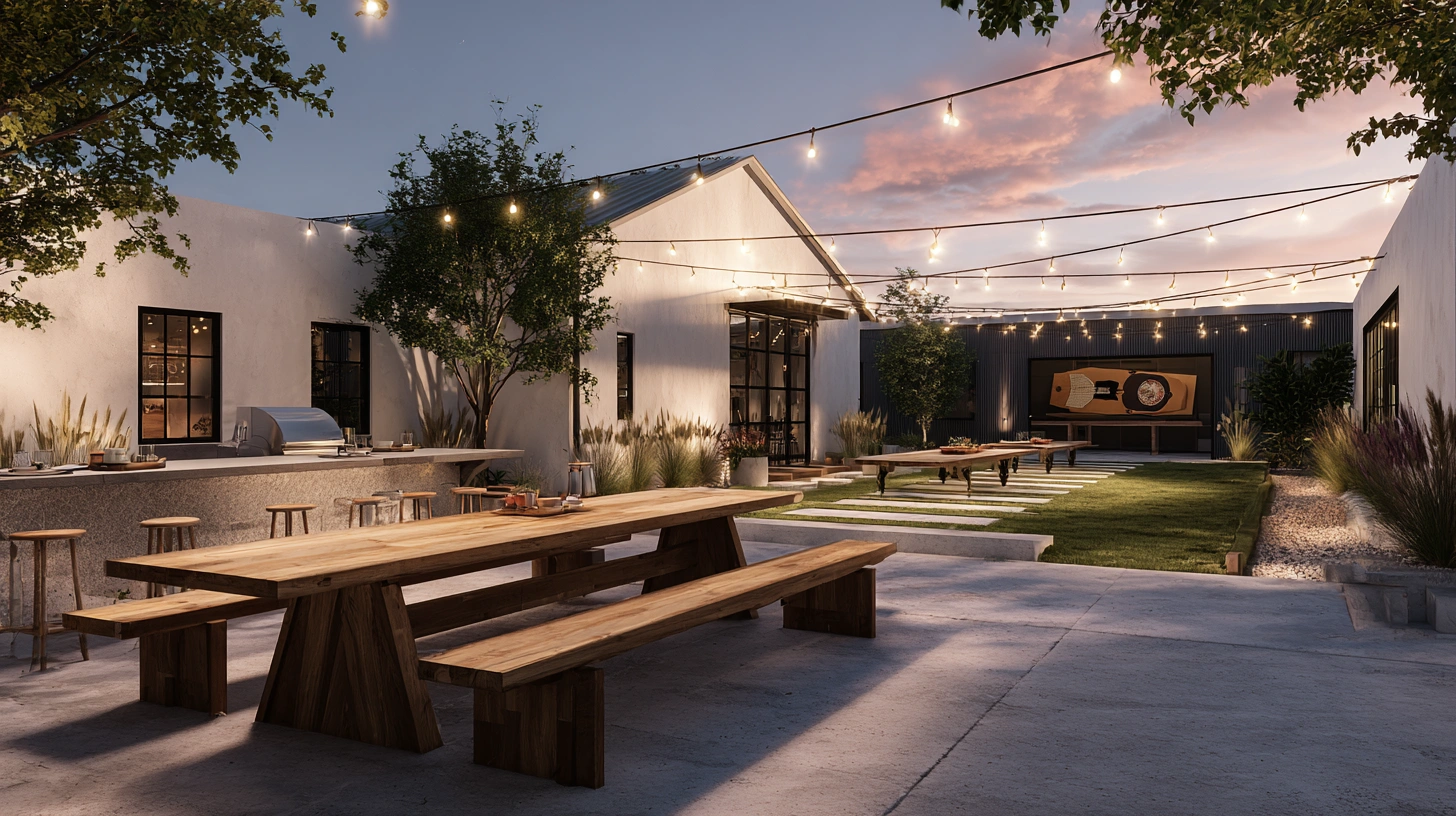zainy A modern backyard transformed into an elegant Fathers D 0ab6e4fe 297f 44a3 a95c 47acebcbce7b 1