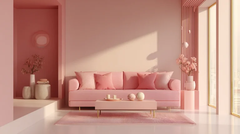15 Baby Pink Living Room Ideas That Feel Soft and Dreamy