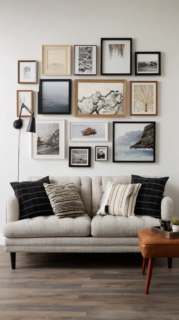 14 Above Couch Wall Decor Ideas for Living Rooms 4 ew 2