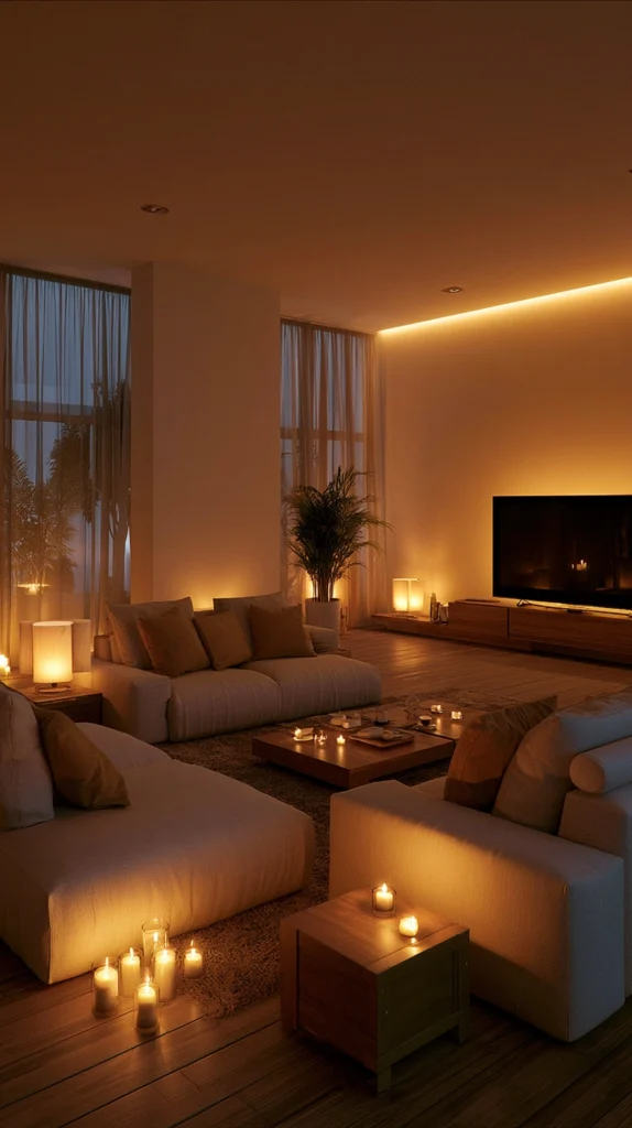 15 Cozy Fall Living Room Decor Ideas for Movie Nights 4 ws 2 1