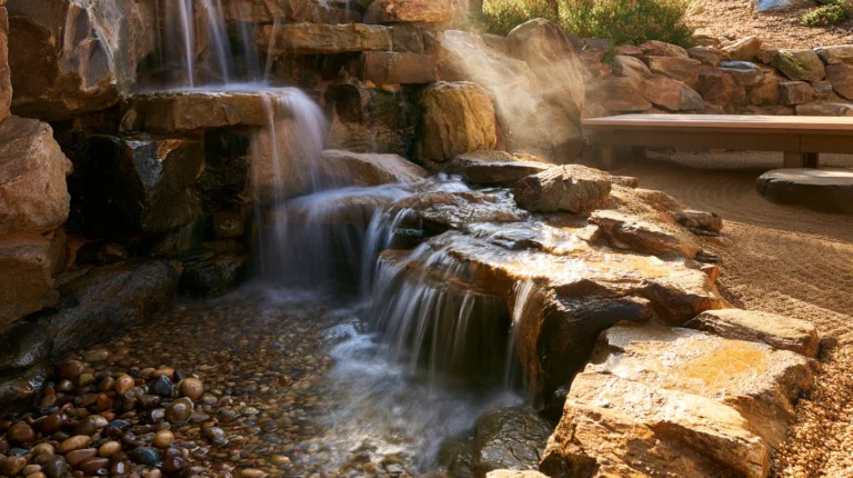 14 Zen-Inspired Backyard Waterfall Ideas for a Calm Relaxing Vibe