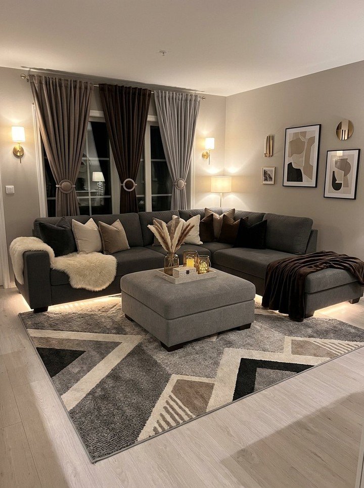 How to Arrange Furniture in an Awkward-Shaped Living Room