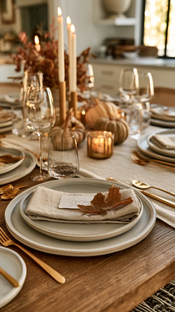 15 Thanksgiving Table Setting Ideas That Feel Elegant 7 cd 5
