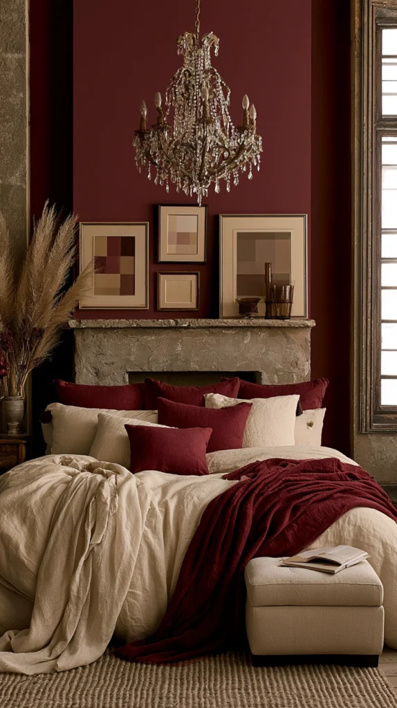15 Fall Color Palettes for a Moody Bedroom Makeover 4 de 2