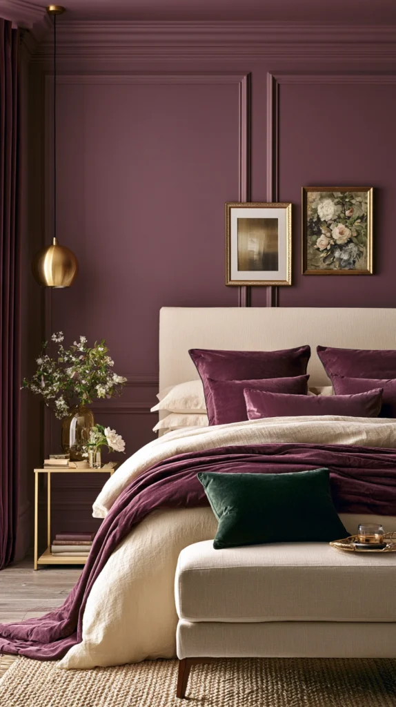 15 Fall Color Palettes for a Moody Bedroom Makeover 6 de 4