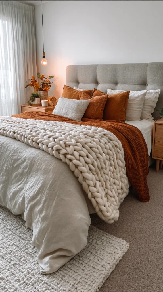 14 Cozy Fall Bedroom Ideas to Upgrade Your Sleep Space 7 ed 5 3