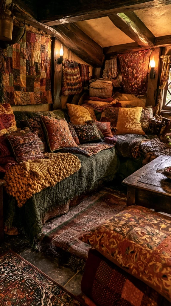 13 Hobbitcore Living Room Ideas for a Cottage-Core Feel 7 fg 5