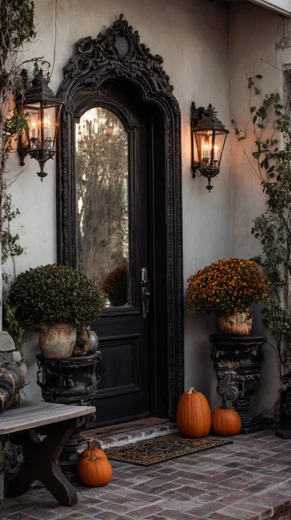14 Halloween Porch Decor Ideas That Aren't Cheesy 15 gf 13