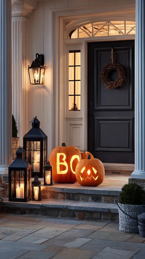 14 Halloween Porch Decor Ideas That Aren't Cheesy 11 gf 9