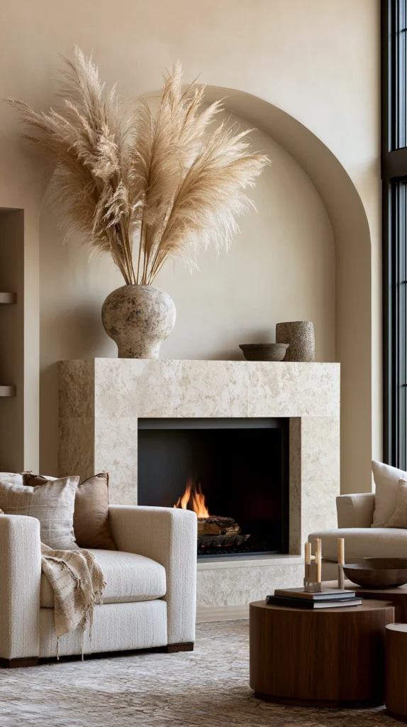 15 Fall Fireplace Mantel Decor Ideas 3 wf 1