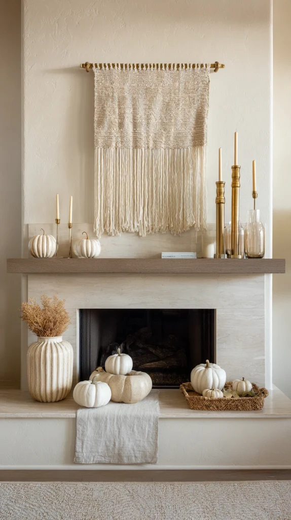 15 Fall Fireplace Mantel Decor Ideas 16 wf 14