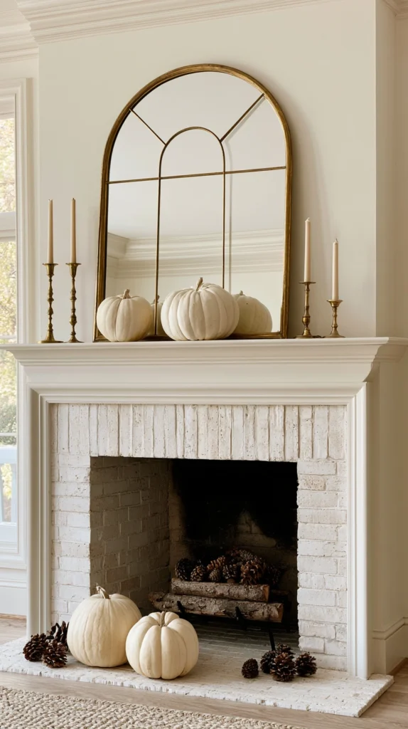 15 Fall Fireplace Mantel Decor Ideas 11 wf 9
