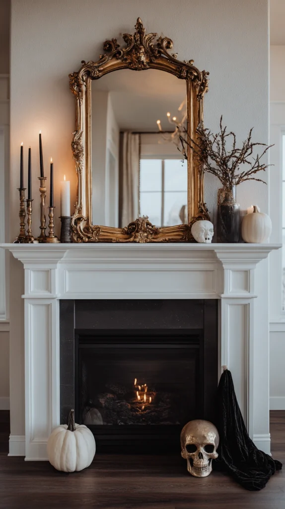 zainy 1. How to Style a Halloween Mantel Without It Looking T c5a171ef 4d85 488b b642 137acdc00e3d 1