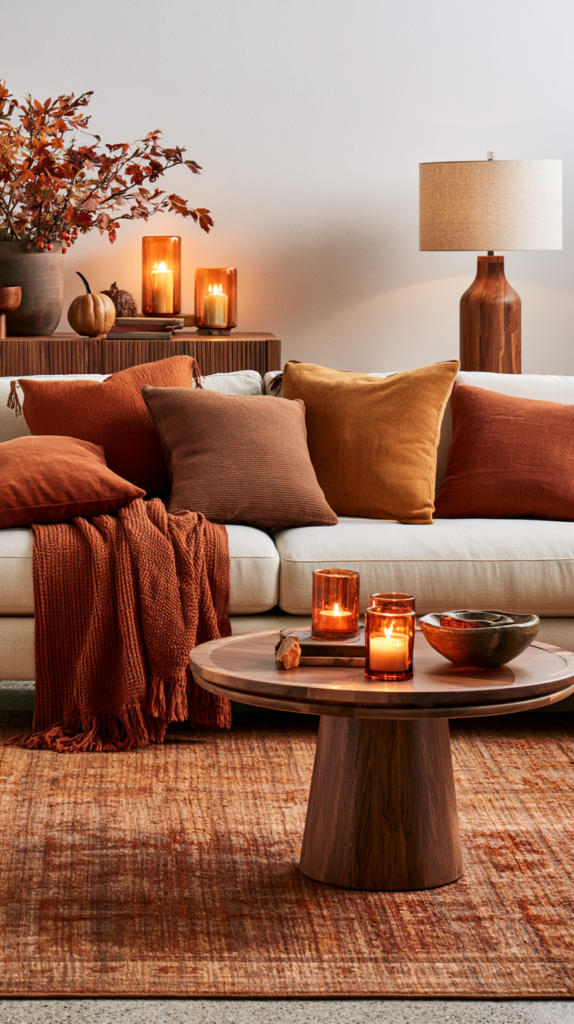 How to Transition Your Home Decor From Halloween to Thanksgiving 4 zainy 3.2. Swap the Color Accents Before Swapping Everything 22293354 ec9f 43a3 bf56 56640338722c 1