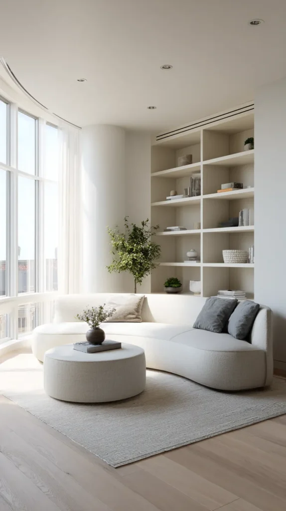 zainy 5. A Room With Round or Sharply Angled WallsA modern li 1c428e11 15fb 4e51 ad86 10bcd76280b2 0