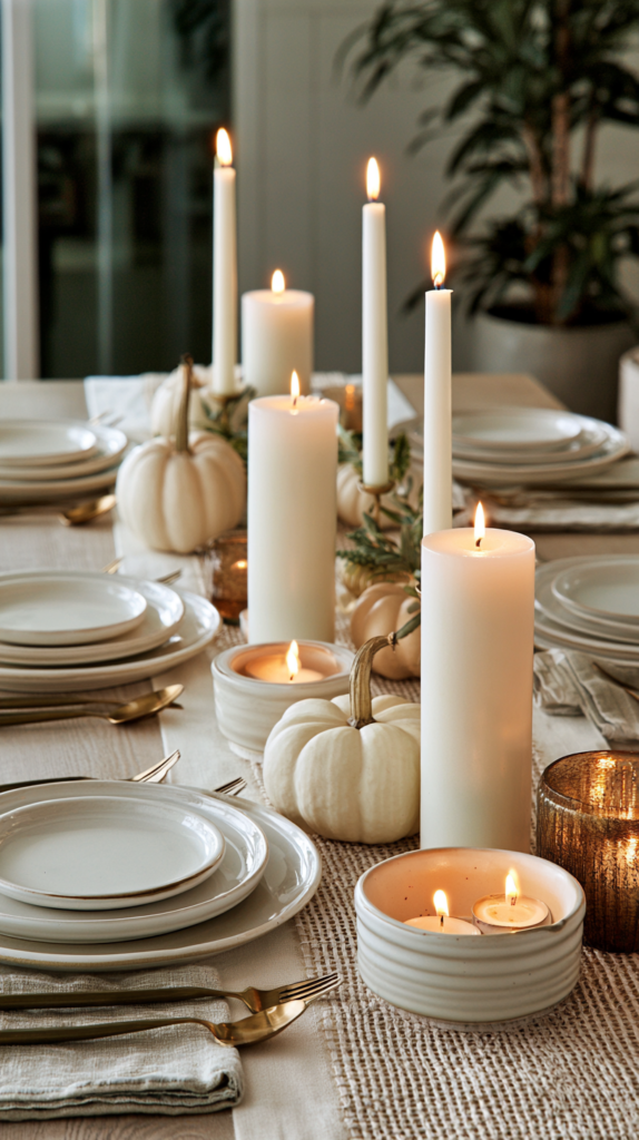 How to Set a Thanksgiving Table on a Budget 7 zainy 6.10. Create Height Variation With Items Already in You 29f510fb 8af9 40f4 80c9 dbe2cdee7bc0 2